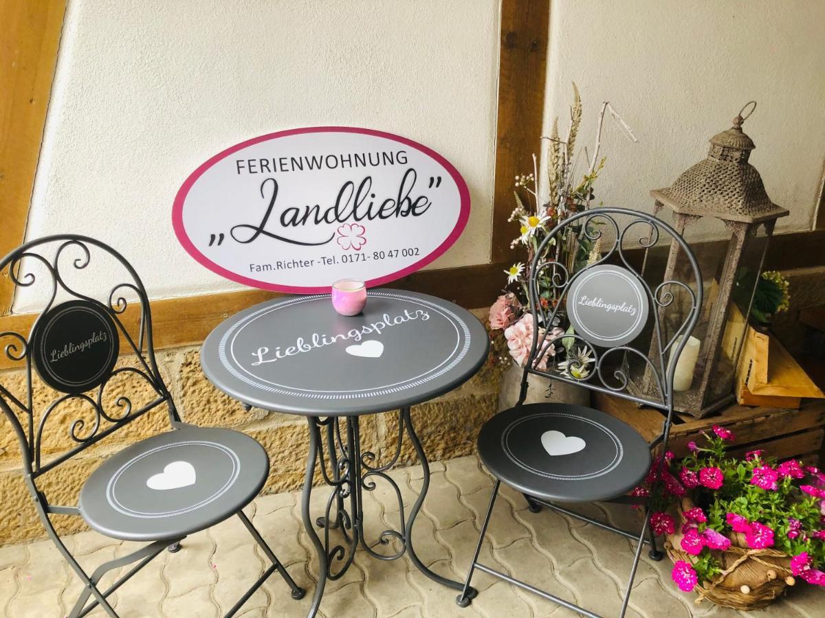 Ferienwohnung Landliebe Rudolstadt Extérieur photo